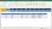 Load image into Gallery viewer, Planilha de Contas a Receber em Dashboard