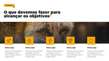 Load image into Gallery viewer, Apresentação de Objetivos em Powerpoint - FOX Goal