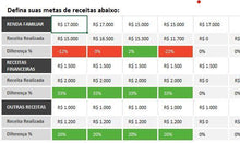 Load image into Gallery viewer, Planilha de Orçamento Pessoal e Familiar em Excel 4.0