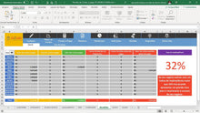 Load image into Gallery viewer, Planilha de Contas a Pagar em Dashboard