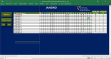 Load image into Gallery viewer, Planilha de Controle de Classe para Professor em Excel 1.0