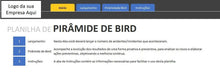 Load image into Gallery viewer, Planilha Pirâmide de Bird em Excel
