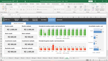 Load image into Gallery viewer, Pacote com 9 Planilhas de Finanças Empresariais