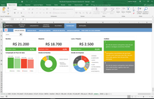 Load image into Gallery viewer, Planilha de Orçamento Pessoal e Familiar em Excel 4.0