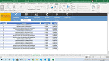 Load image into Gallery viewer, Planilha de Simulação de Nota Fiscal Eletrônica (DANFE) em Dashboard
