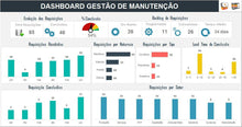 Load image into Gallery viewer, Planilha de Gestão de Manutenção em Excel
