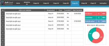 Load image into Gallery viewer, Planilha de Relatório A3 Lean Manufacturing em Excel
