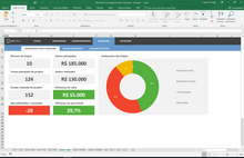 Load image into Gallery viewer, Planilha de Cronograma Físico-Financeiro em Excel 4.0
