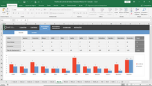 Load image into Gallery viewer, Planilha de Controle de Faltas e Atestados Médicos em Excel 4.0
