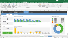 Load image into Gallery viewer, Planilha de Controle de Honorários Advocatícios em Excel 4.0
