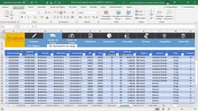 Load image into Gallery viewer, Planilha de Gestão de Fretes em Dashboard
