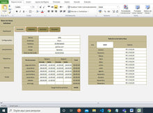 Load image into Gallery viewer, Planilha para Controle de Banco de Horas e Registro de Ponto em Excel
